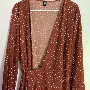 Wrap maxi dress NEVER WORN